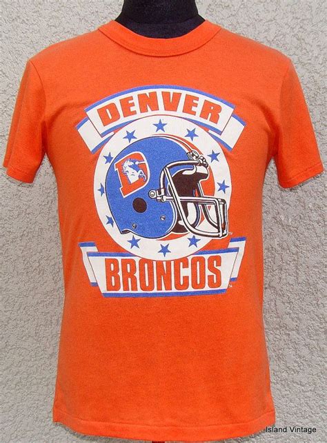 Denver Broncos T-Shirts Vintage: A Throwback to Football History