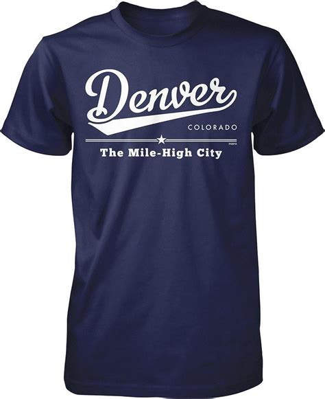 Denver Colorado Shirts: A Timeless Wardrobe Staple for the Mile High City