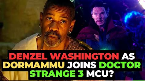 Denzel Washington in Doctor Strange 3: A Legendary Fusion