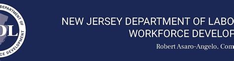 Department of Labor New Jersey: 10,000+ Essential Facts