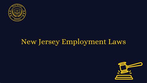 Department of Labor New Jersey: Your Essential Guide to Employment Laws and Regulations