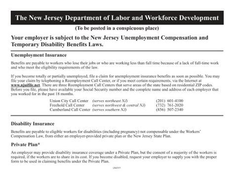 Department of Labor and Workforce New Jersey: Your Comprehensive Guide