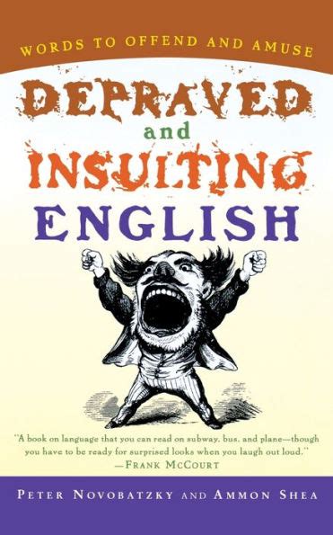 Depraved and Insulting English PDF