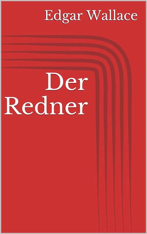 Der Redner Roman German Edition Reader