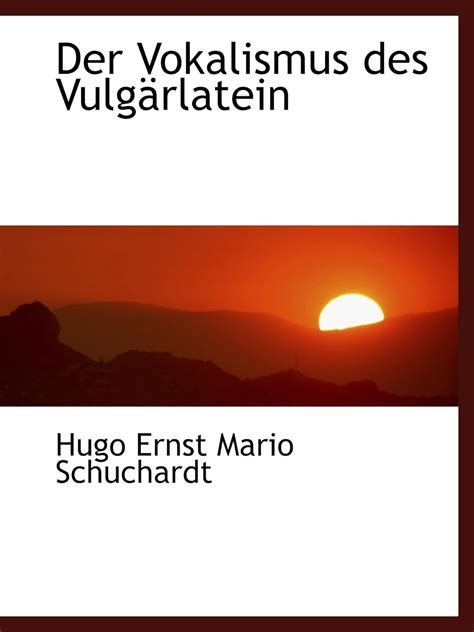 Der Vokalismus des VulgÃ¤rlateins Doc