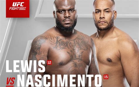 Derrick Lewis vs. Rodrigo Nascimento: A Clash of Heavyweights