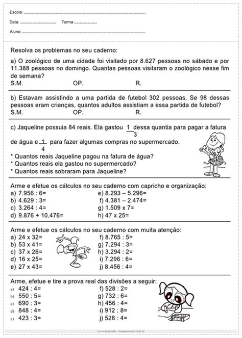 Desbloqueando a Excelência Matemática para o 4º Ano: Exercícios, Dicas e Truques