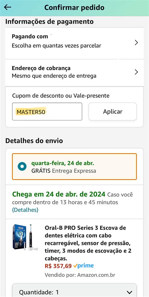 Desbloqueie Economia Instantânea com Cupom.MasterCard Amazon