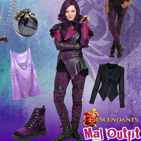 Descend into Style: Analyzing Mal's Enchanting Outfits in Descendants 2