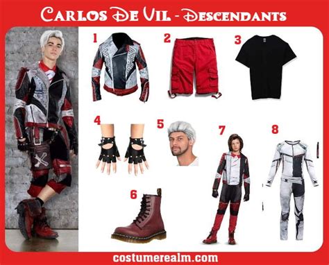 Descendants Carlos Costume: A Guide to Dressing Like the Isle of the Lost's Rebellious Heartthrob