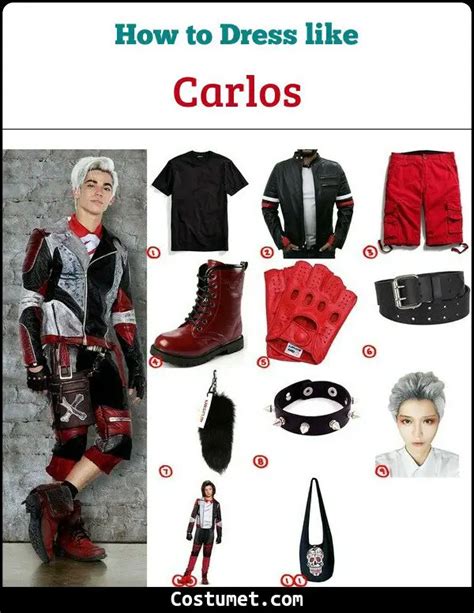 Descendants Carlos Costume: Enhance Your Halloween Prowess