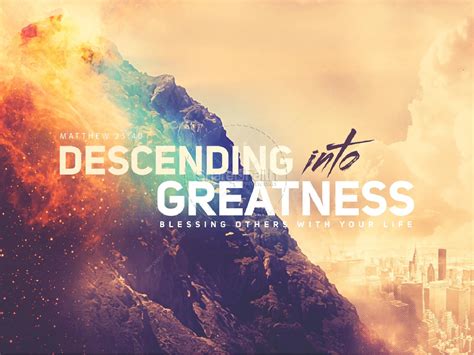 Descending Into Greatness Reader