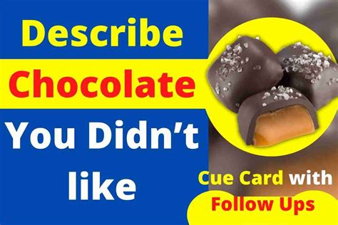 Describe a Chocolate You Didn't Like? We'll Reveal the Dark Truth