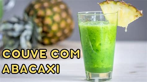 Descubra a Refrescante Explosão de Sabor e Saúde: Suco de Couve e Abacaxi