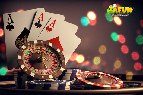 Descubra o Divertimento Ilimitado com Afun com Casino
