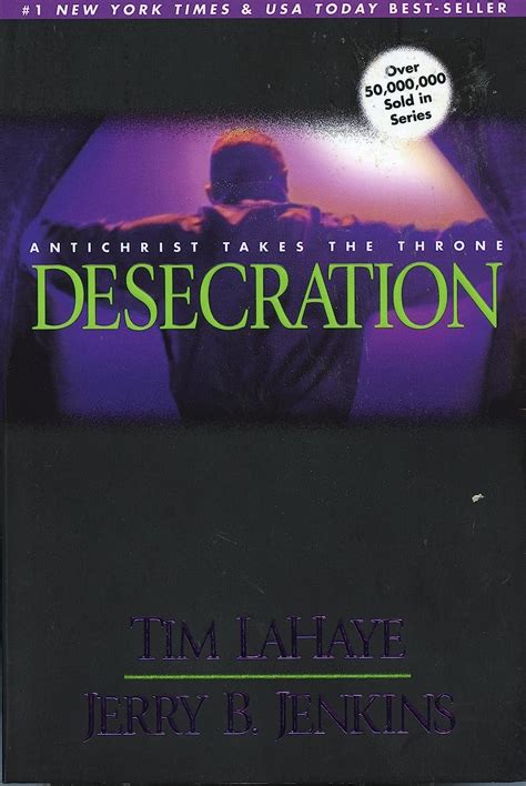 Desecration Left Behind No 9 1st first edition Text Only Hardcover Kindle Editon