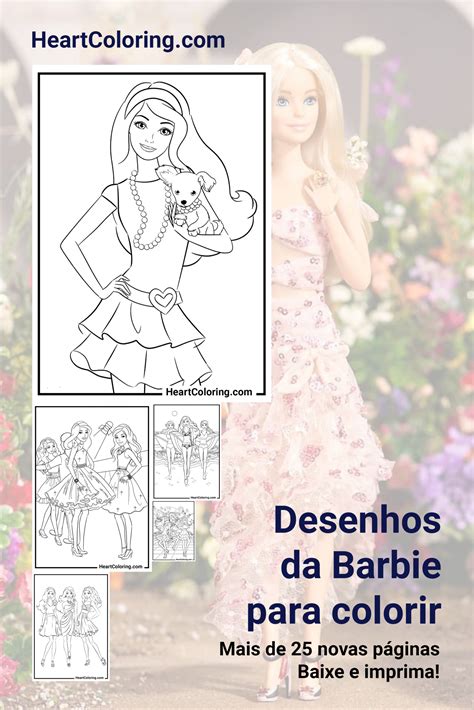 Desenhos da Barbie para Colorir: Um Guia Passo a Passo