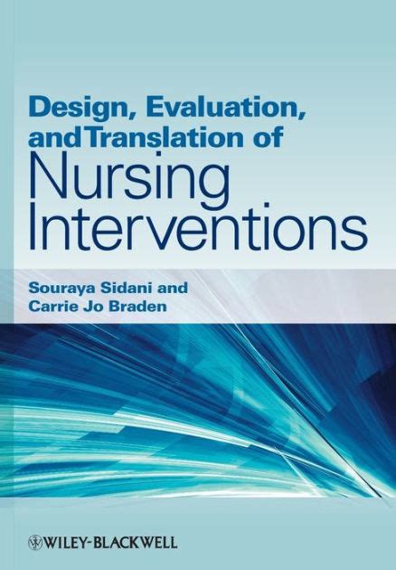 Design, Evaluation, and Translation of Nursing Interventions Kindle Editon