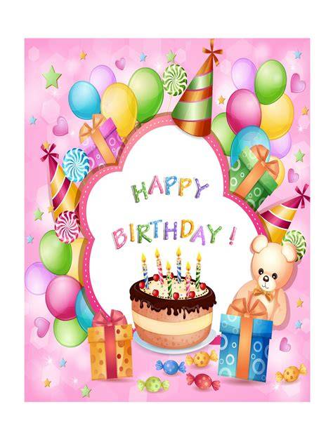 Design A Birthday Card Online Free Printable