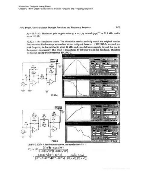 Design Of Analog Filters Solution Manual Epub