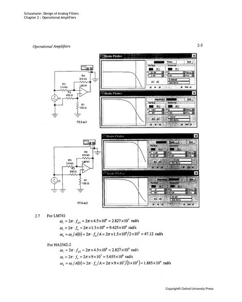 Design Of Analog Filters Solutions Manual Epub