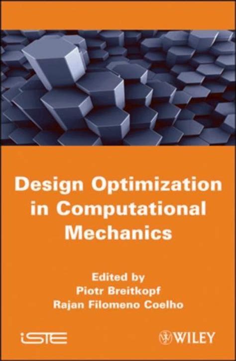 Design Optimization in Computational Mechanics Epub