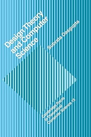 Design Theory and Computer Science Epub