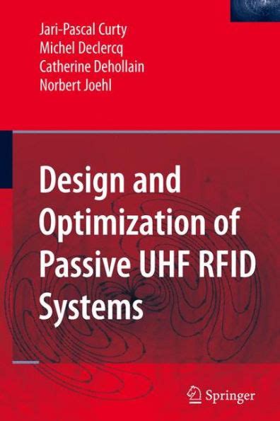 Design and Optimization of Passive UHF RFID Systems 1st Edition Kindle Editon