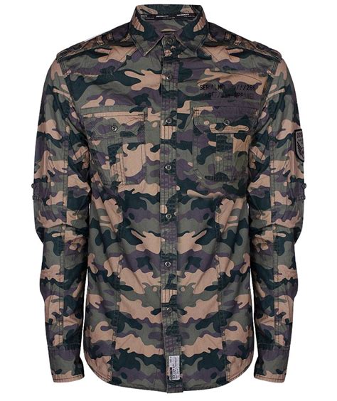 Designer Camo Shirts: A Fashion Statement with a Military Edge