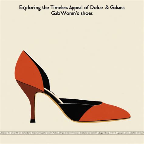 Designer Shoes Dolce and Gabbana: A Timeless Classic