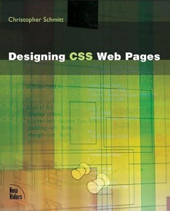 Designing CSS Web Pages Ebook PDF