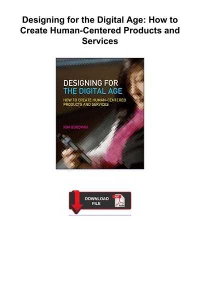 Designing Digital Age Human Centered Products PDF