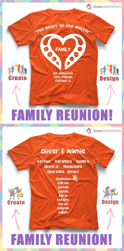 Designs for Family Reunion Shirts: Capture the Memories and Express Your Love