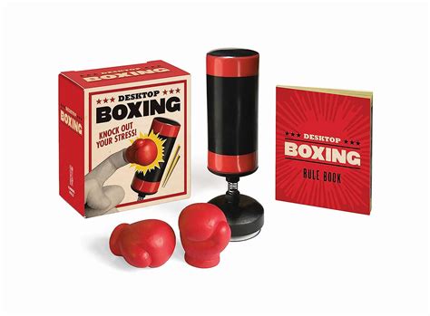 Desktop Boxing Knock Out Your Stress Miniature Editions Reader