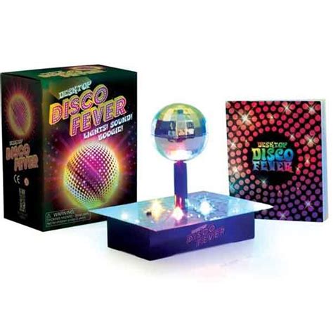 Desktop Disco Fever Lights Sound Boogie Miniature Editions Reader
