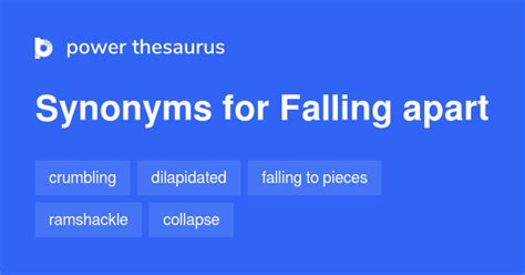 Desperate for Falling Apart Synonyms? Discover the Ultimate Thesaurus for Crumbling Structures