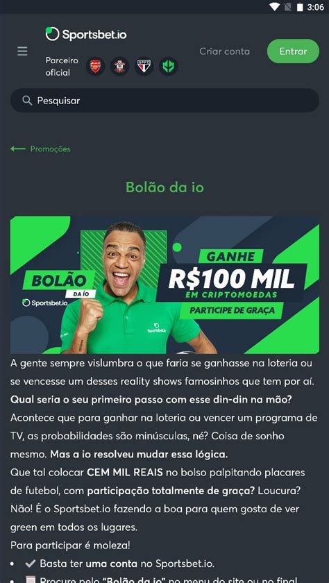 Destaques do Sportsbet Aplicativo Móvel