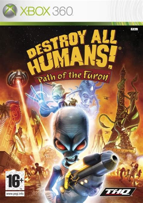 Destroy All Humans! Path of Furon Xbox 360: Unmask the Extraterrestrial Invasion