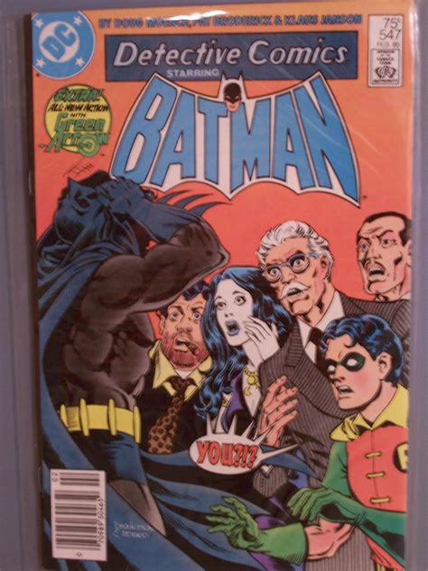 Detective Comics Starring Batman 547 Batman Is Now the Night-Slayer and the Night-Slayer Is Now the Batman No 547 February 1985 Kindle Editon
