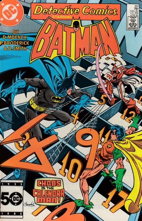 Detective Comics Starring Batman 551 The First Day of Spring June 1985 Epub