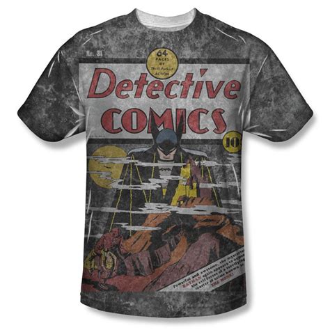 Detective Comics T-Shirt: A Textile Tribute to the Caped Crusader