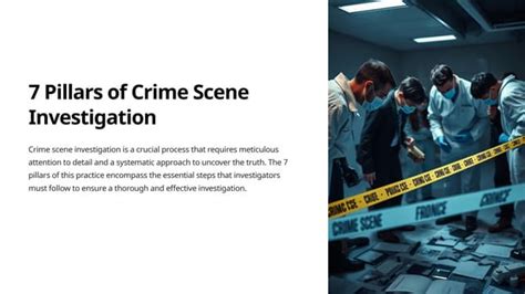 Detectives: Pillars of Crime Investigation