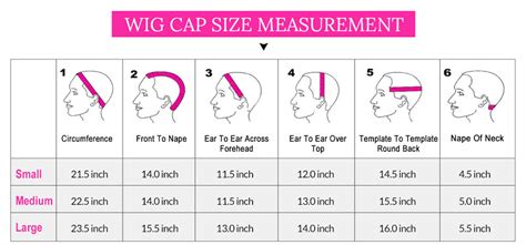 Determine Your Head Size and Wig Cap Size: