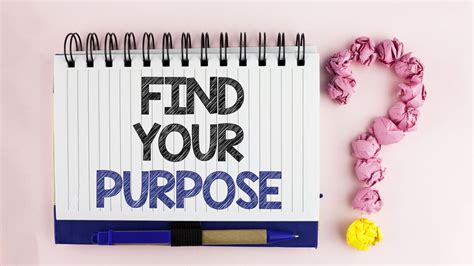 Determine your purpose