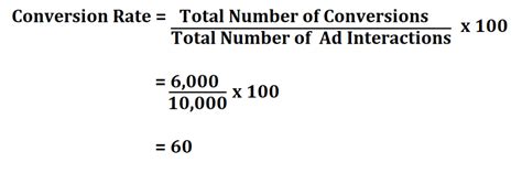 Determining the Conversion Rate