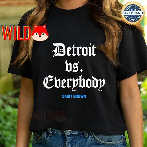 Detroit Vs Everybody Shirt: A Symbol of Resilience and Pride