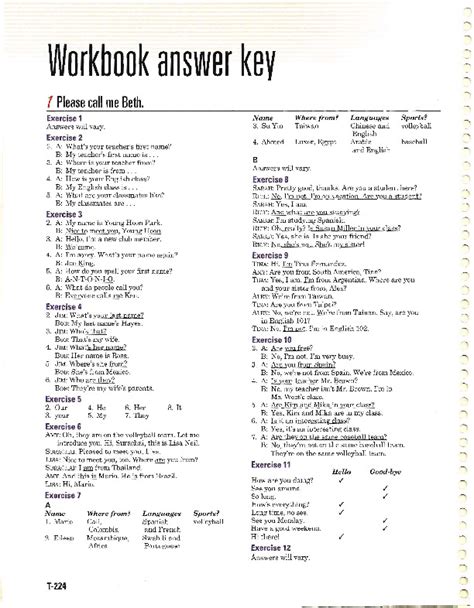 Deutsch Com 1 Workbook Answers Doc