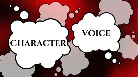 Develop a distinctive voice: