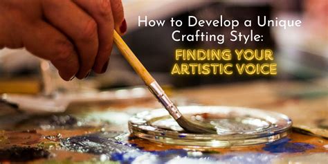 Develop their artistic voice: