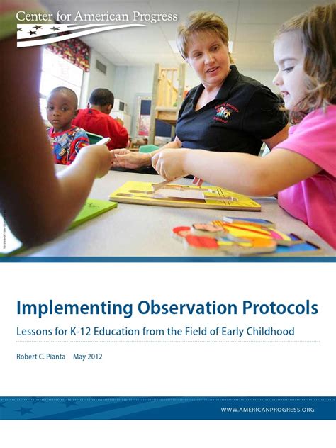 Developing standardized observation protocols: